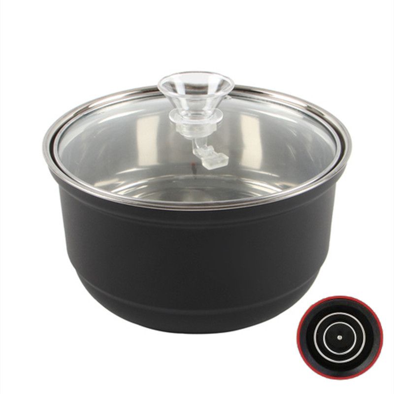 Smart Speed Električno kuhalo za čaj s automatskim dopunjavanjem vode, nehrđajući čelik, 4u1 set, pakirano u pladanj