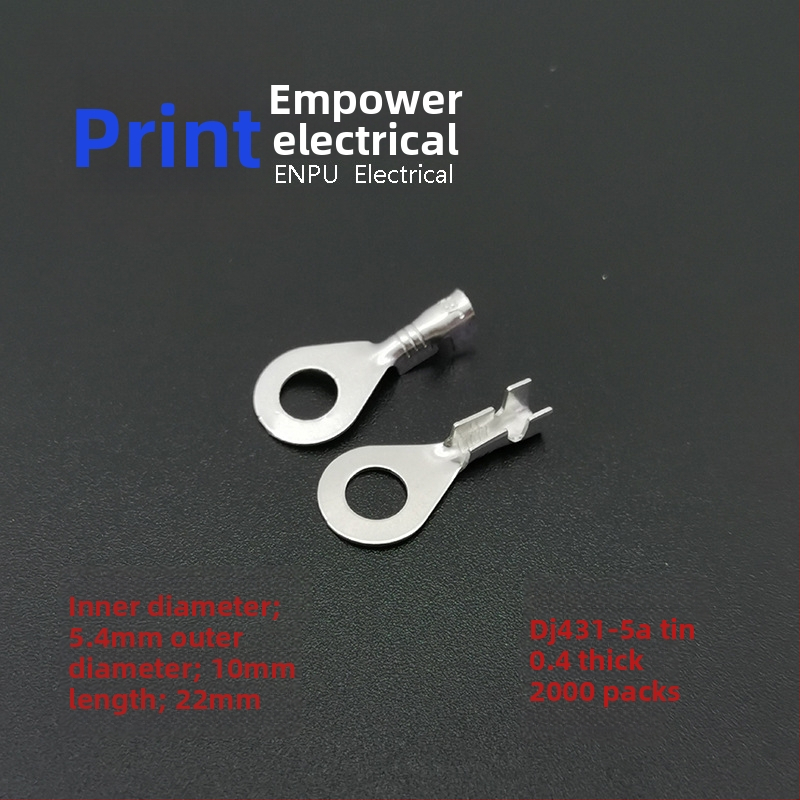 JEP/WZEP DJ431-5B Napojni terminal za napajanje s bakrenim uzemljenim prstenom i vijčanim interfejsom