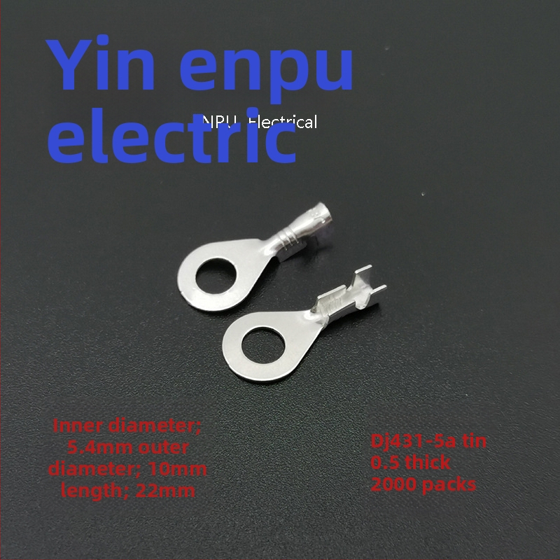 JEP/WZEP DJ431-5B Napojni terminal za napajanje s bakrenim uzemljenim prstenom i vijčanim interfejsom