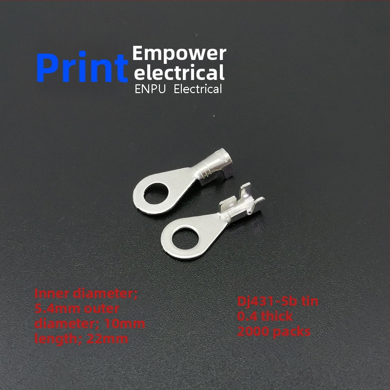 JEP/WZEP DJ431-5B Napojni terminal za napajanje s bakrenim uzemljenim prstenom i vijčanim interfejsom