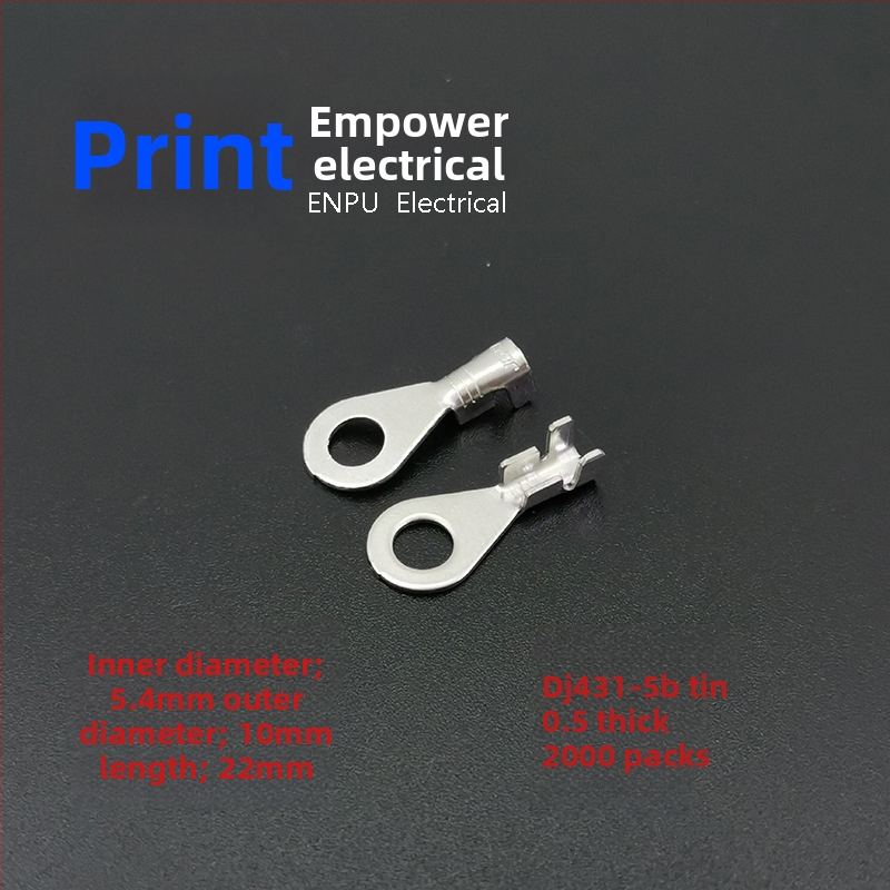 JEP/WZEP DJ431-5B Napojni terminal za napajanje s bakrenim uzemljenim prstenom i vijčanim interfejsom