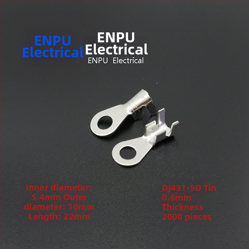 JEP/WZEP DJ431-5B Napojni terminal za napajanje s bakrenim uzemljenim prstenom i vijčanim interfejsom