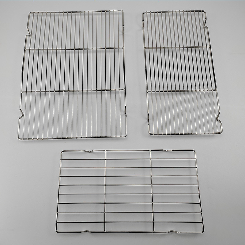 Τετράγωνη ανοξείδωτη σχάρα μπάρμπεκιου, φορητή, πολλαπλών χρήσεων, χωρίς καπνό, εύκολη στον καθαρισμό, ηλεκτροπλατίωση και σημειακή συγκόλληση