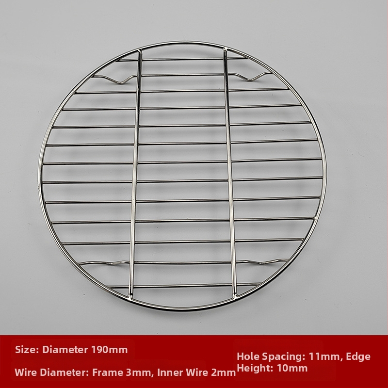 Drôtová mriežka na gril z nerezovej ocele, štvorcový tvar, prenosná, viacúčelová, bezdymová, ľahko čistiaca, elektroplatovanie a bodové zváranie