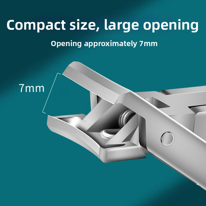 Φορητός αναδιπλούμενος νυχοκόπτης με λίμα νυχιών και ψαλίδι νυχιών – Ανοξείδωτο ατσάλι, μοντέλο M080, φορητός/πλαϊκός για οικιακή χρήση, καθολικό εργαλείο περιποίησης