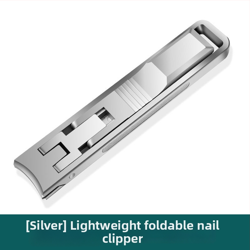 Φορητός αναδιπλούμενος νυχοκόπτης με λίμα νυχιών και ψαλίδι νυχιών – Ανοξείδωτο ατσάλι, μοντέλο M080, φορητός/πλαϊκός για οικιακή χρήση, καθολικό εργαλείο περιποίησης