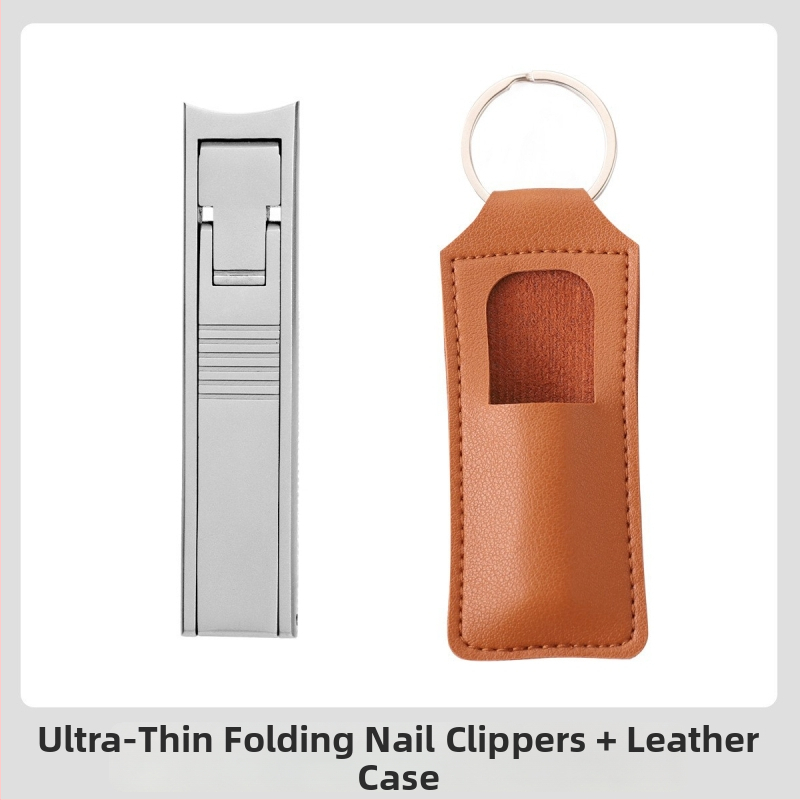 Φορητός αναδιπλούμενος νυχοκόπτης με λίμα νυχιών και ψαλίδι νυχιών – Ανοξείδωτο ατσάλι, μοντέλο M080, φορητός/πλαϊκός για οικιακή χρήση, καθολικό εργαλείο περιποίησης