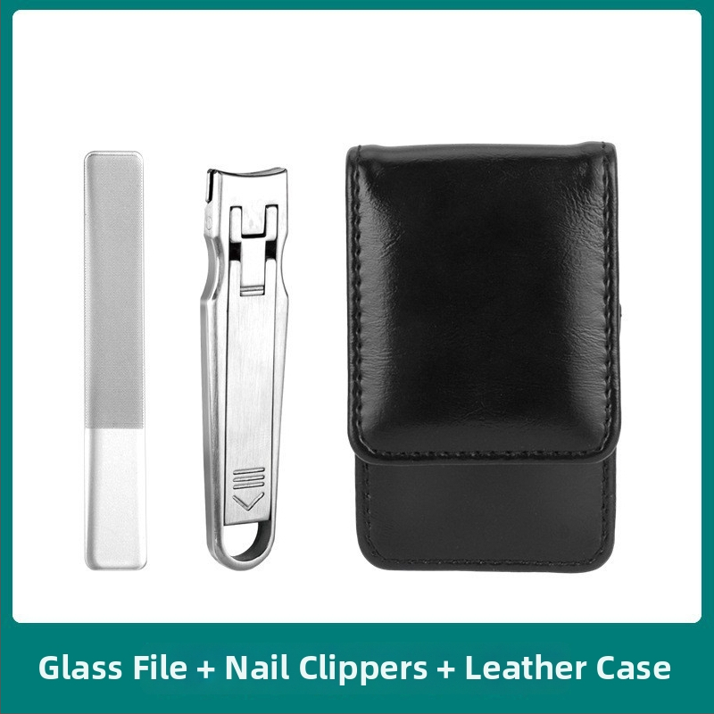 Φορητός αναδιπλούμενος νυχοκόπτης με λίμα νυχιών και ψαλίδι νυχιών – Ανοξείδωτο ατσάλι, μοντέλο M080, φορητός/πλαϊκός για οικιακή χρήση, καθολικό εργαλείο περιποίησης