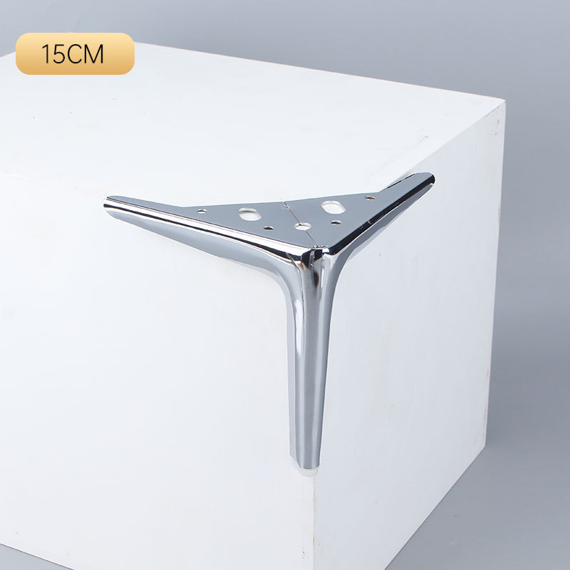 Picioare metalice semicercuri cu trei brațe pentru mobilier - pentru măsuțe de cafea și canapea - cupru, turnare, stil modern minimalist, potrivire universală