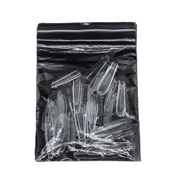 GNDG Model za produženje noktiju, plastični, serija kalupa za pladanj papira, uzorak kapljica vode, 48–60 komada
