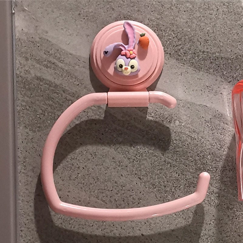 Plastični stalak za ručnike u dječjoj kupaonici s crtić dizajnom, nije uvezen