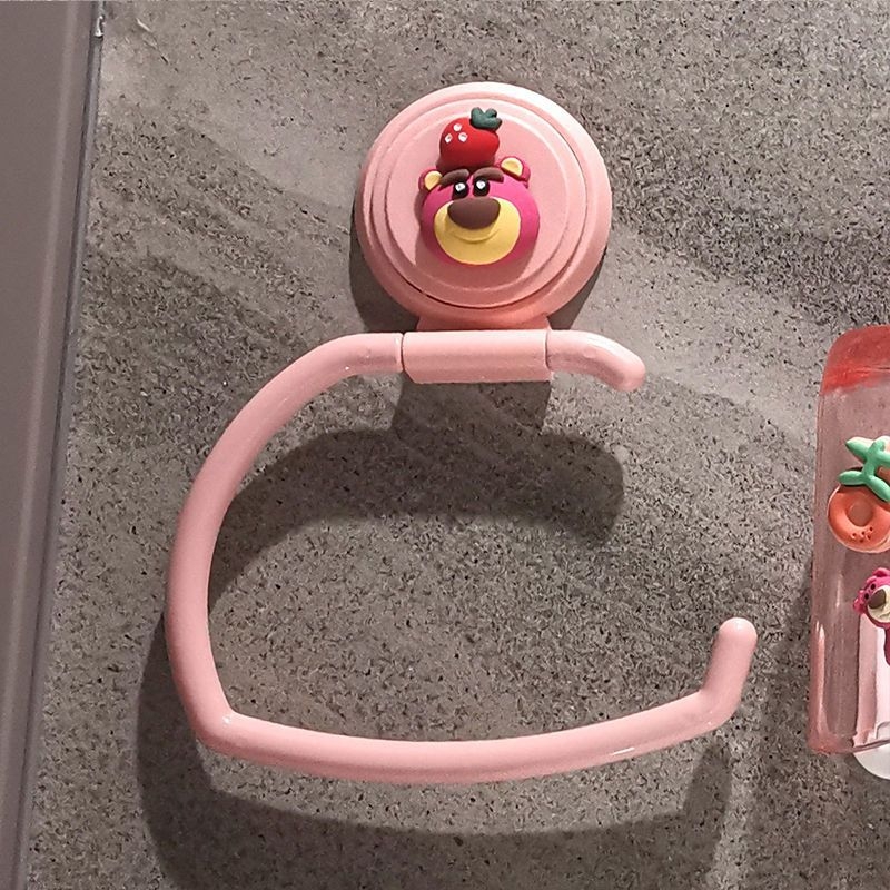 Plastični stalak za ručnike u dječjoj kupaonici s crtić dizajnom, nije uvezen