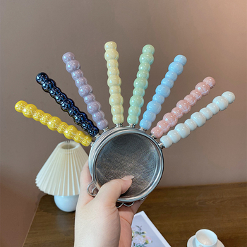 Mochase 304 nehrđajući čelik mrežasto cjedilo - korejski stil, protuklizno, s jednim kukom, prilagodljivo