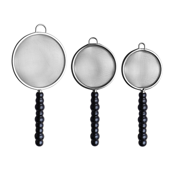 Mochase 304 nehrđajući čelik mrežasto cjedilo - korejski stil, protuklizno, s jednim kukom, prilagodljivo