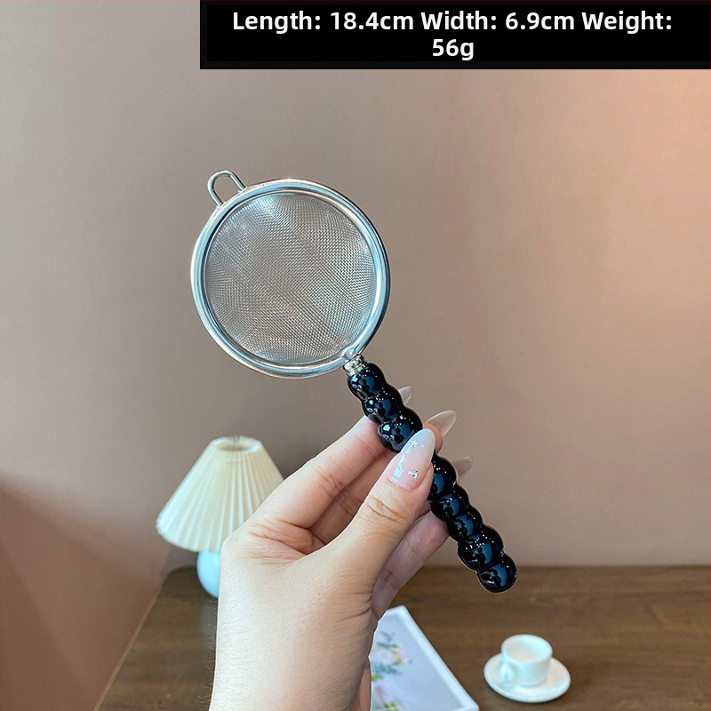 Mochase 304 nehrđajući čelik mrežasto cjedilo - korejski stil, protuklizno, s jednim kukom, prilagodljivo