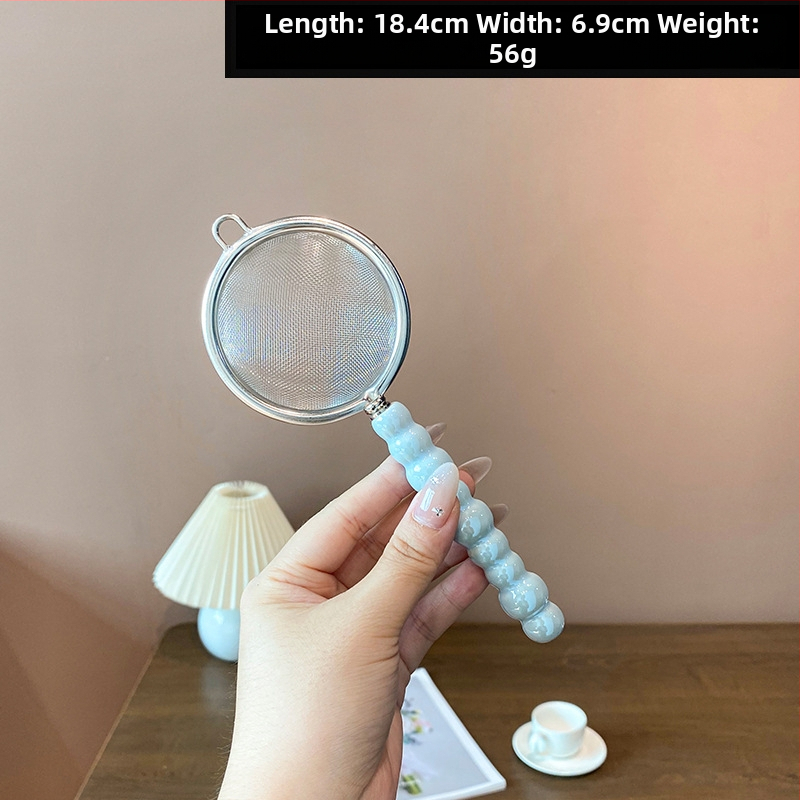 Mochase 304 nehrđajući čelik mrežasto cjedilo - korejski stil, protuklizno, s jednim kukom, prilagodljivo