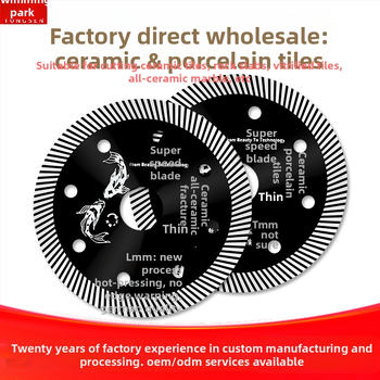 Diamantový rezací disk na keramiku a obklady, model 114/105, Swimming Forest značka, určený na spracovanie kameňa.