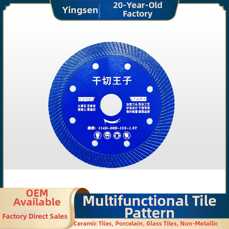Diamantový rezací disk na keramiku a obklady, model 114/105, Swimming Forest značka, určený na spracovanie kameňa.
