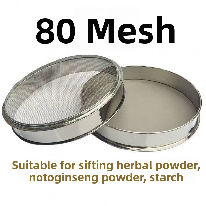 Nerezové oceľové sitko na múku, ryžu a sezam – ultra jemné sitko na pečenie, na domáce použitie