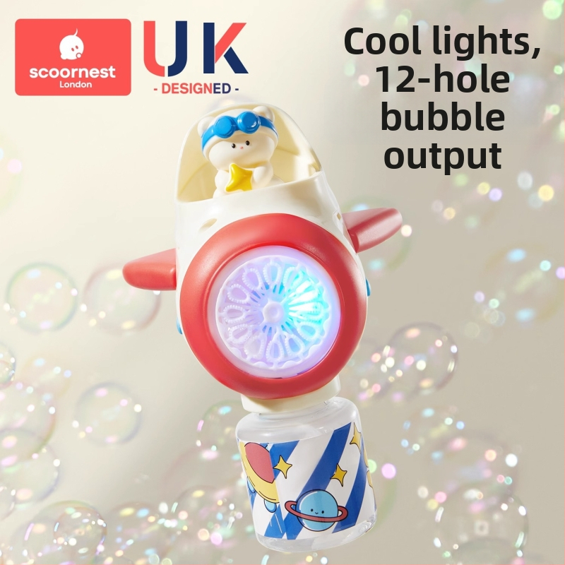 Gyerekeknek buborékfújópisztoly – teljesen automata, nem toxikus, a márka KESCOORL; tartalmaz buborékoldat és koncentrátumokat; akkumulátoros és újratölthető verziók