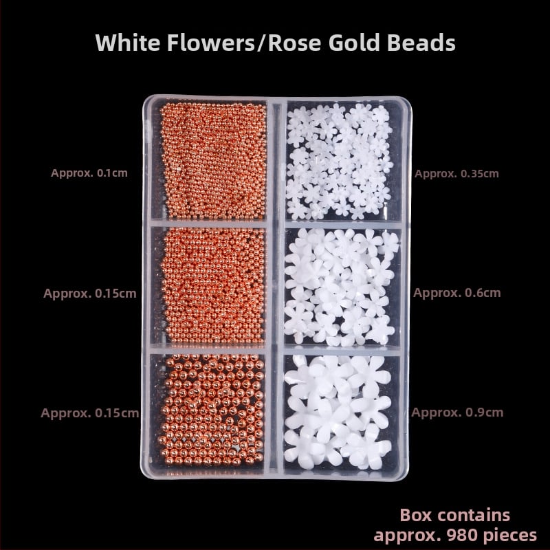 Poshman kristali za nokte, Princess Series, Flat Bottom Drill, Bow & Butterfly uzorak, sladak stil