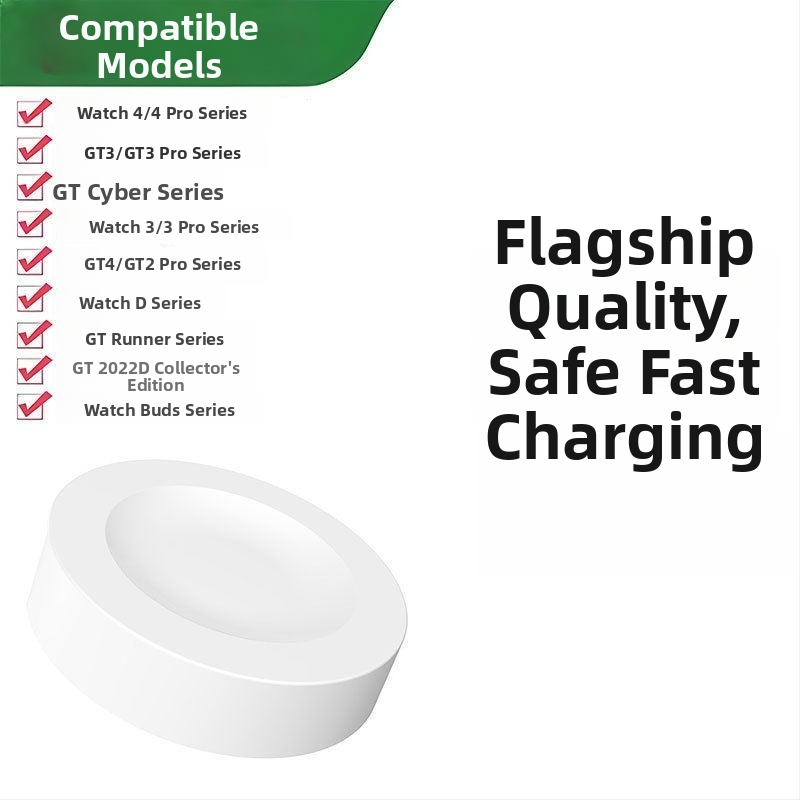 Magnetická nabíjacia stanica pre Huawei Hodinky – Type-C rozhranie, Kompatibilné s GT4/GT5/GT3/GT2 Pro, Model 02