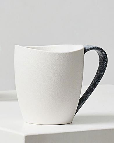 Set de baie din ceramică cu glazură japoneză fulg de zăpadă — trei piese, cu cupe pentru apă de gură și pentru periuța de dinți pentru cupluri