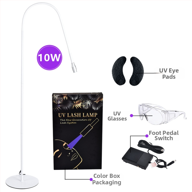 UV lampa za zgrušavanje trepavica, profesionalna, UV LED rasvjeta (Model FL009, Snaga 10W, Marka JLONLI)