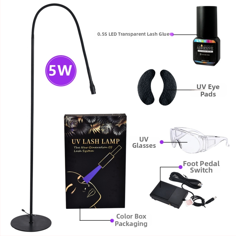 UV lampa za zgrušavanje trepavica, profesionalna, UV LED rasvjeta (Model FL009, Snaga 10W, Marka JLONLI)