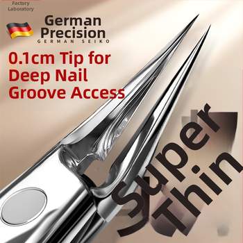 Klip za nokte na stopalu s dizajnom protiv prskanja, orlov kljun i šiljati vrh, za kućnu upotrebu