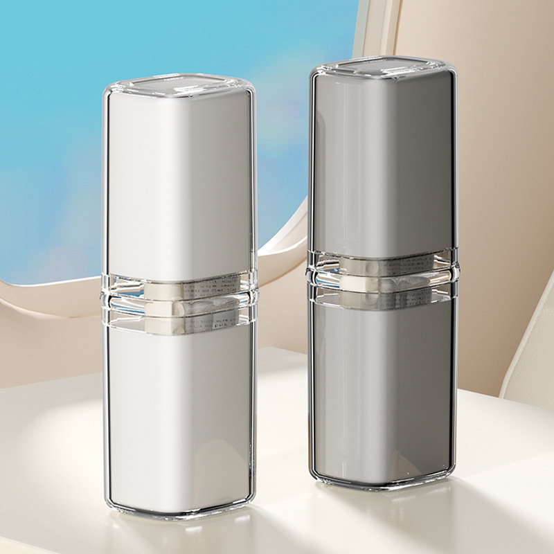 Beiduoyang Пътуваща чаша за четки за зъби, квадратен дизайн, PET материал, персонализирано лого