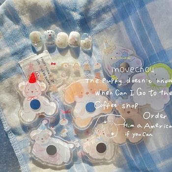 Držač za probne nokte s magnetom, od smole, model Jt001, karikatura uzorak