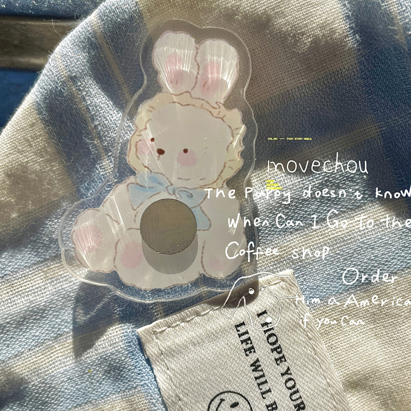 Držač za probne nokte s magnetom, od smole, model Jt001, karikatura uzorak