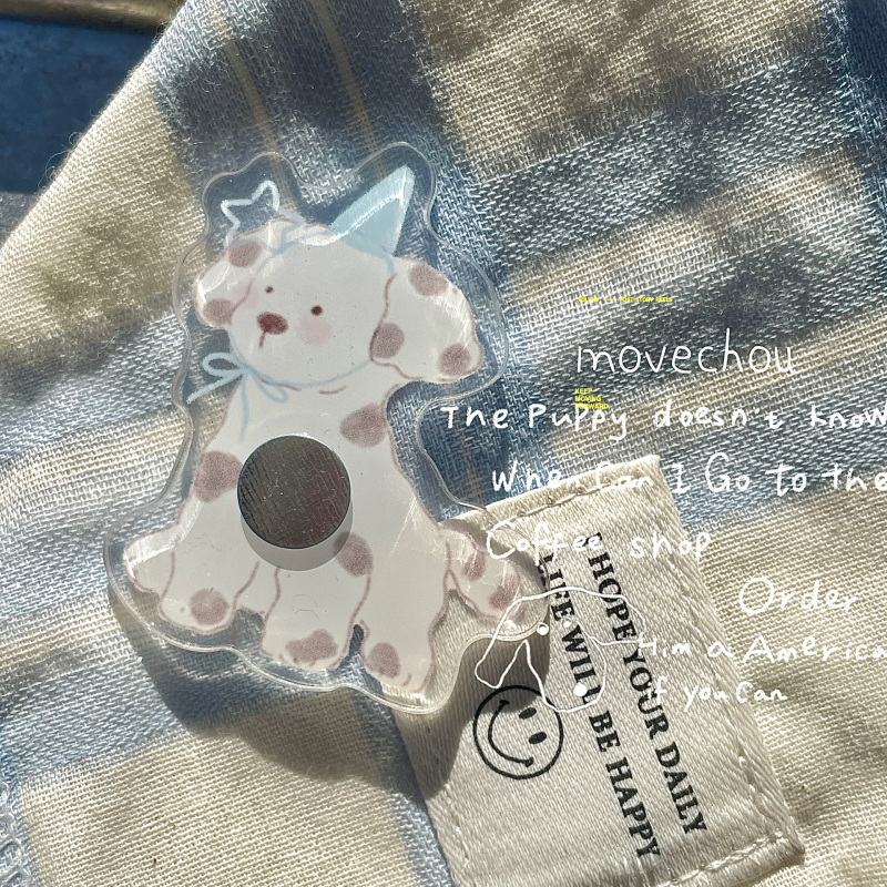 Držač za probne nokte s magnetom, od smole, model Jt001, karikatura uzorak