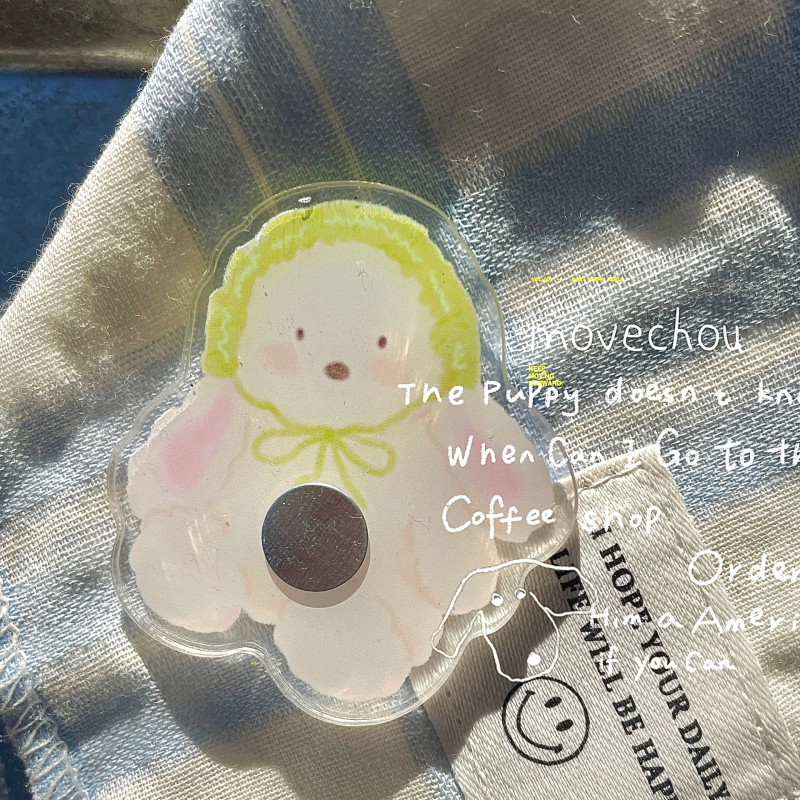 Držač za probne nokte s magnetom, od smole, model Jt001, karikatura uzorak