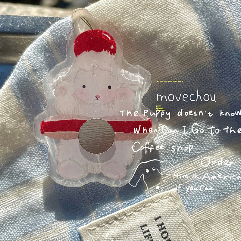 Držač za probne nokte s magnetom, od smole, model Jt001, karikatura uzorak