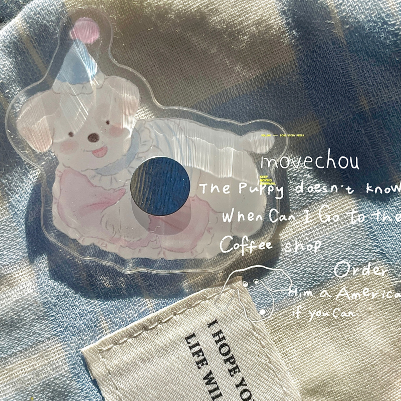 Držač za probne nokte s magnetom, od smole, model Jt001, karikatura uzorak