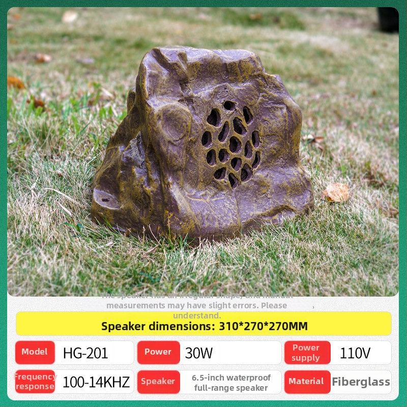 HG-201 Sistemă de boxe exterioară 2 canale, 30W, 40Hz-20kHz, Rezistent la apă, 8 ore de redare