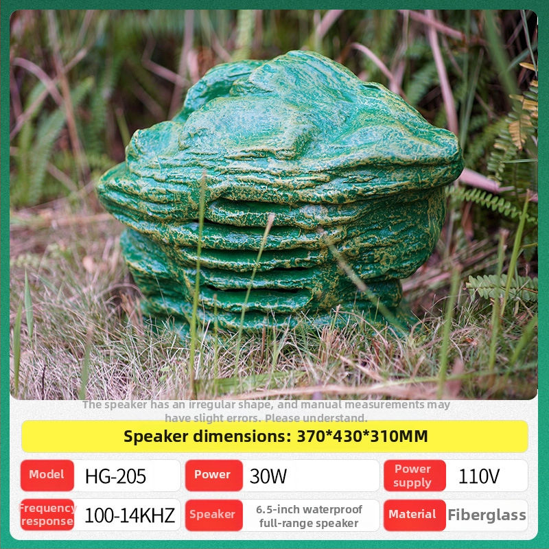 HG-201 Sistemă de boxe exterioară 2 canale, 30W, 40Hz-20kHz, Rezistent la apă, 8 ore de redare