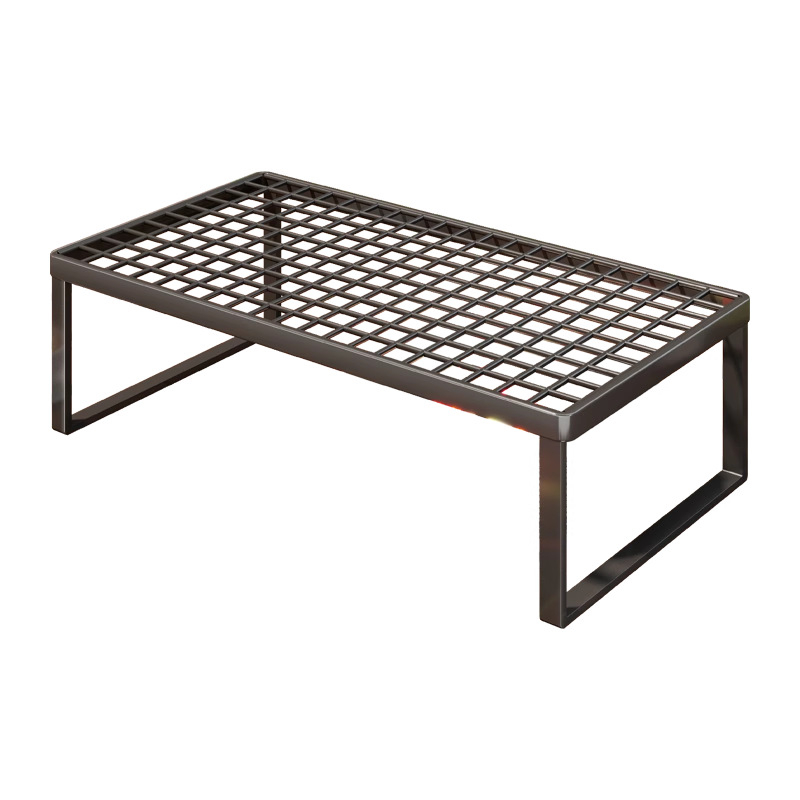 Εξωτερική βάση φούρνου για κάμπινγκ — φορητή σχάρα με επεκτεινόμενη μεταλλική σχάρα για κατσαρόλες (Μάρκα: Mugg, Υλικό: Σίδηρος τέχνης, Σχήμα: Ορθογώνιο, Λειτουργία: Πολλαπλών χρήσεων, Κατηγορία: Ψησταριά, δίχτυ)