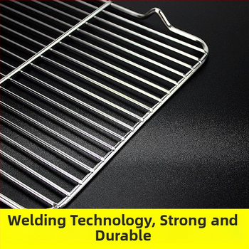 Kvadratna sklopiva mreža za roštilj i pečenje kruha