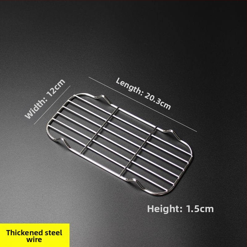 Kvadratna sklopiva mreža za roštilj i pečenje kruha