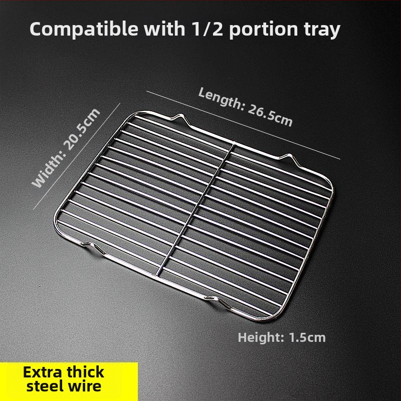 Kvadratna sklopiva mreža za roštilj i pečenje kruha
