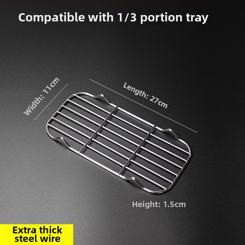 Kvadratna sklopiva mreža za roštilj i pečenje kruha