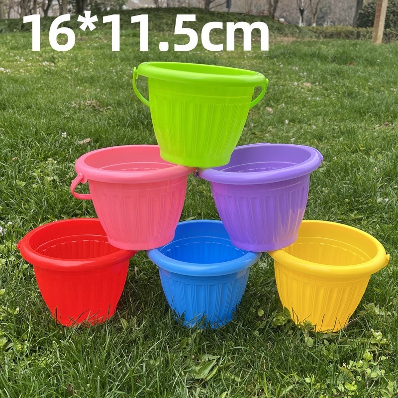 Plastična kanta za plažu za igru u pijesku i vodi, s igračkom riba, za djecu 4–6 godina, 3C certificirano