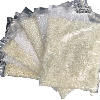 Rose forest set perli za nokte — polukružne ravne perle, Materijali: plast, perla, smola, Uzorak: cvijeće, ljubav, kap vode