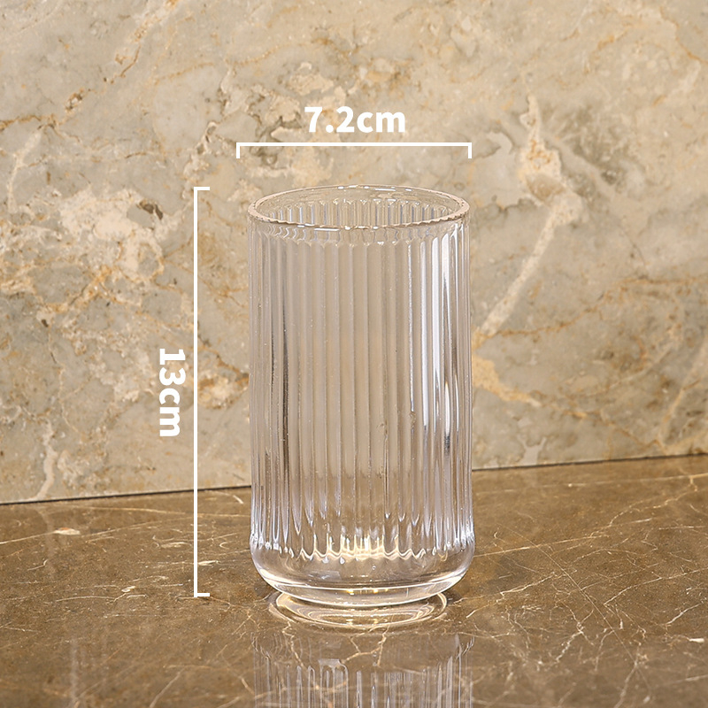 Стъклен комплект чаши за четки за зъби с лого – Huazhu, за дома и хотелска употреба, лукс в лек стил