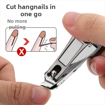 Klešta za nokte od nehrđajućeg čelika s protiv prskanja i kosim bridom