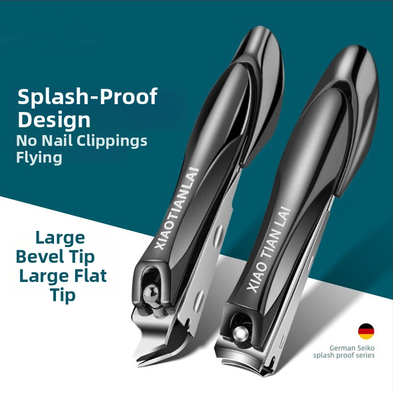 Klešta za nokte od nehrđajućeg čelika s protiv prskanja i kosim bridom