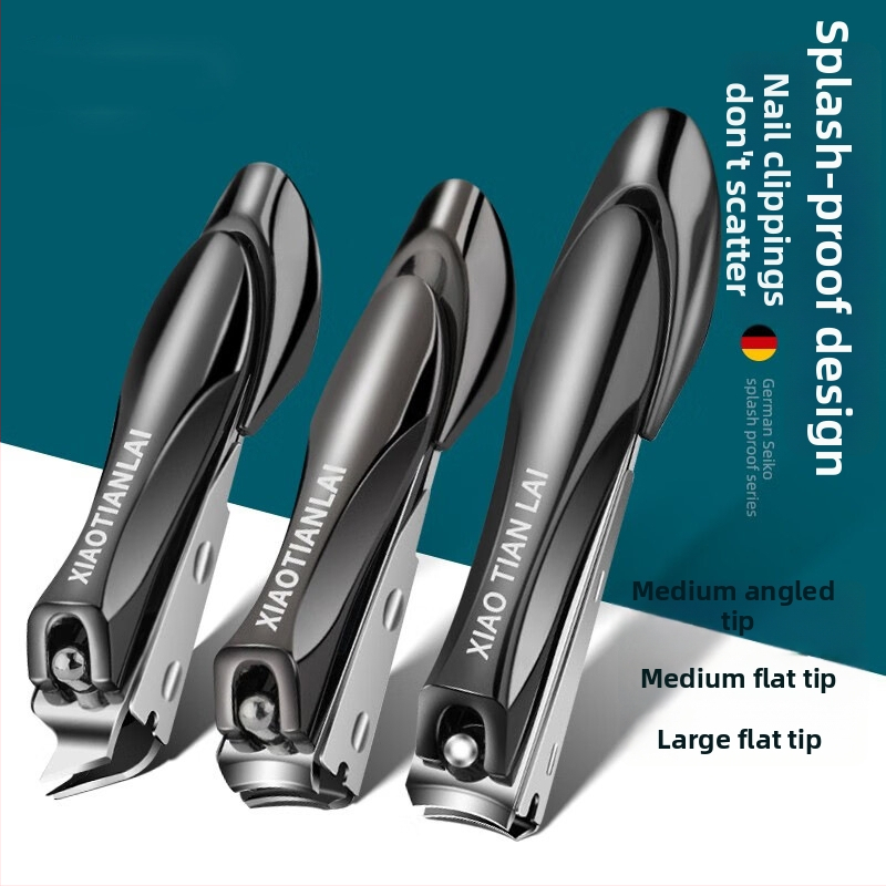 Klešta za nokte od nehrđajućeg čelika s protiv prskanja i kosim bridom